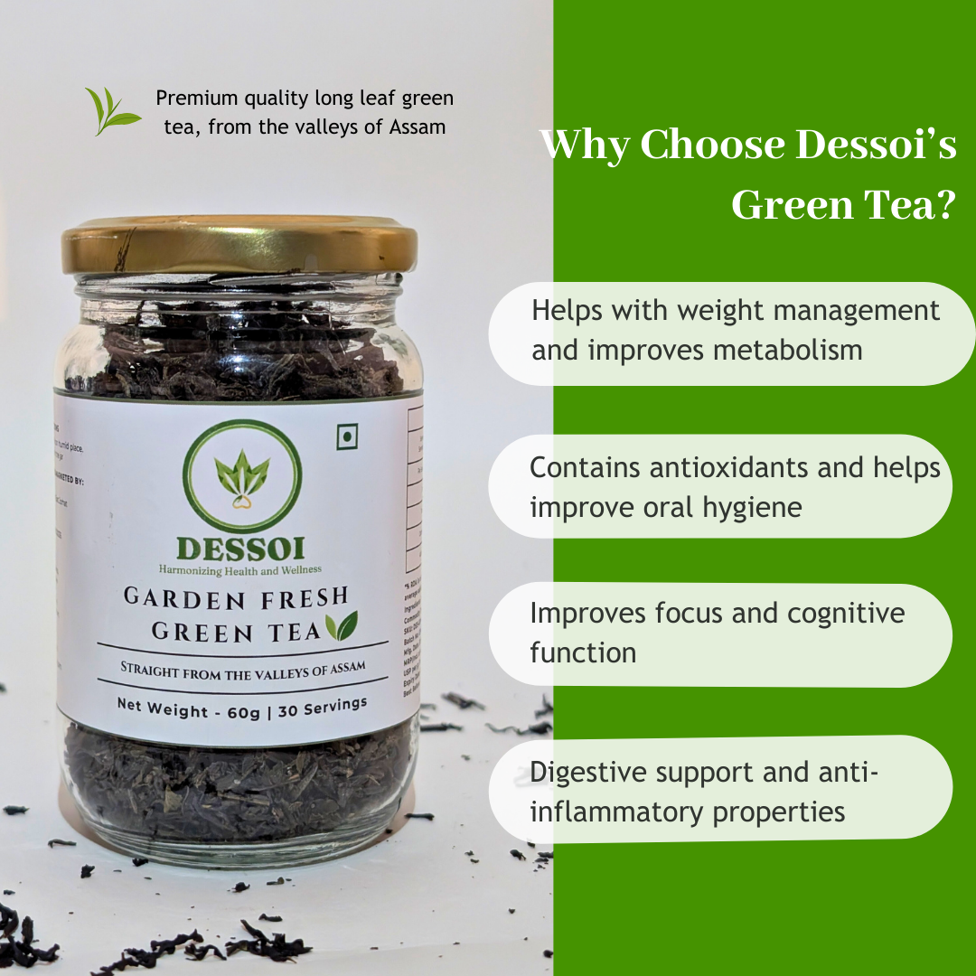 First Harvest Green Tea | Antioxidant Rich & Improves Metabolism | 60g