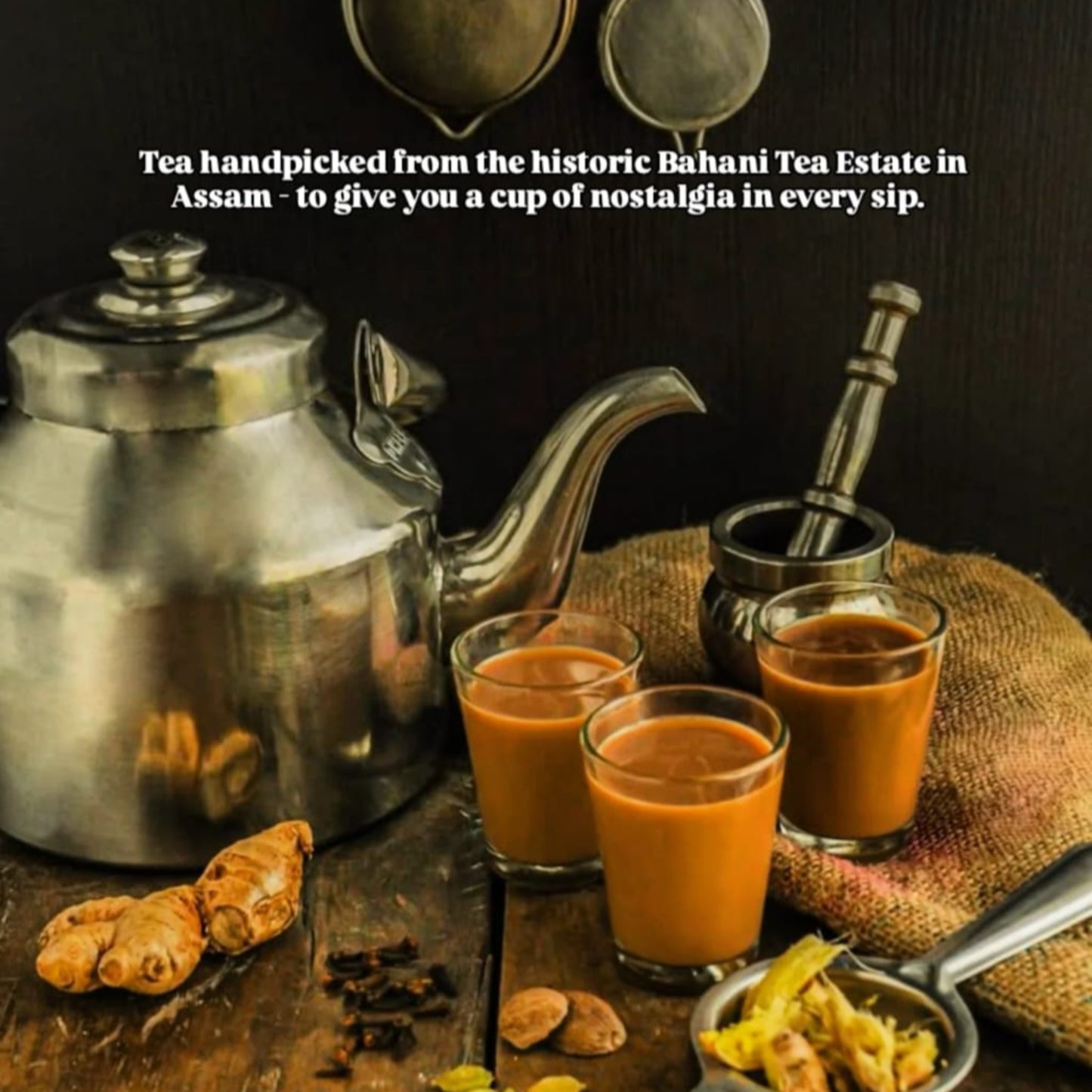 Kadak Masala Chai | Black Tea with Whole Spices - 100gm