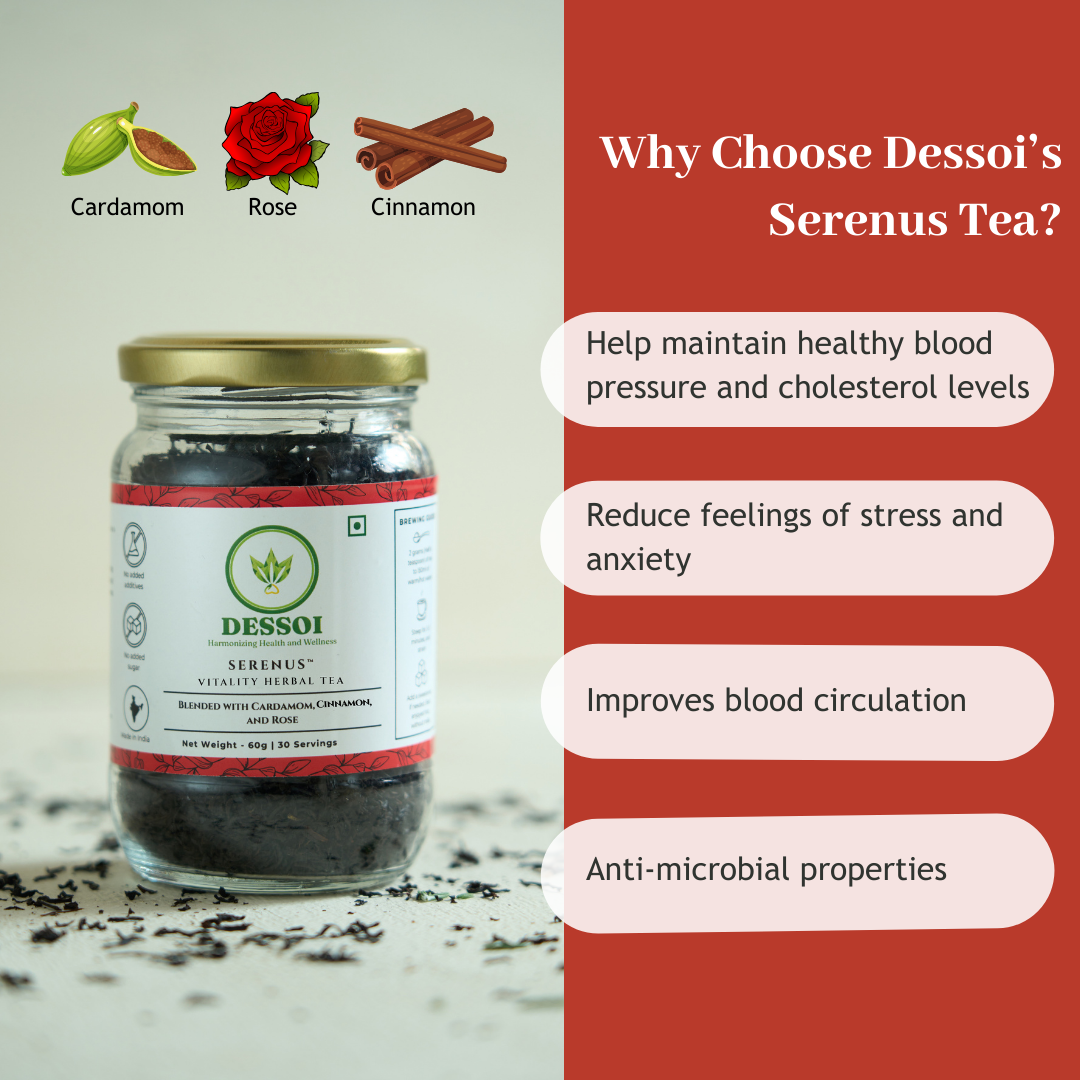 Serenus | Herbal Tea for Cardiac Health & Vitality