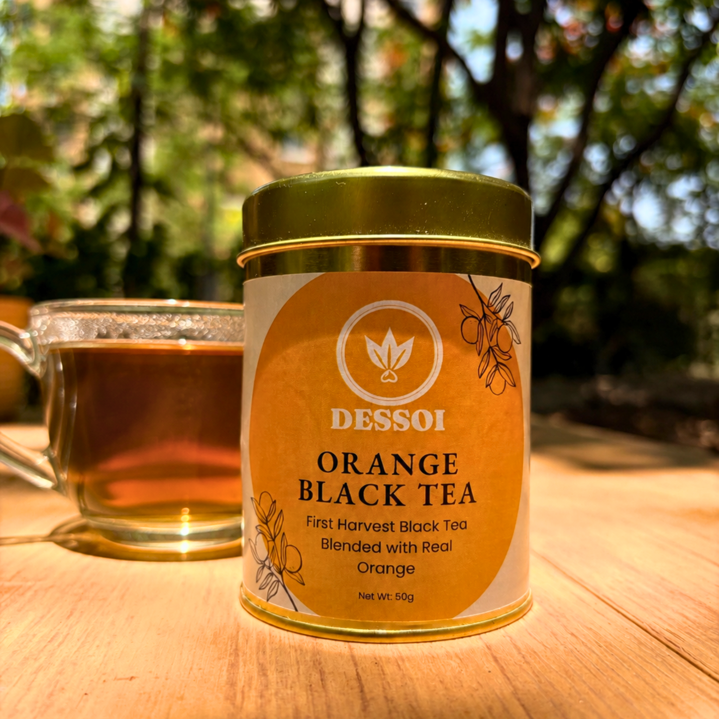 Orange Black Tea | Refreshing Citrus Iced Tea Blend