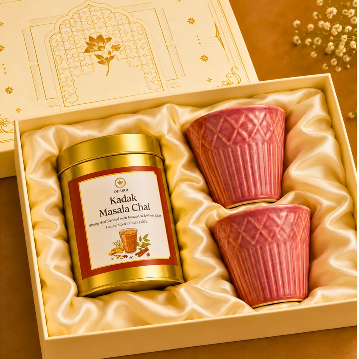 Tea Discovery Box | Artisanal Tea & Ceramic Kulhad Set